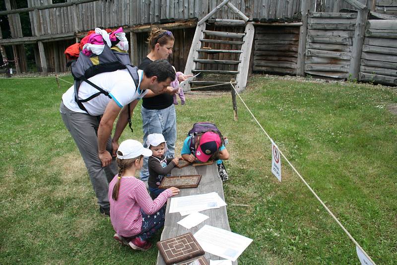 Archeopark v Chotěbuzi.