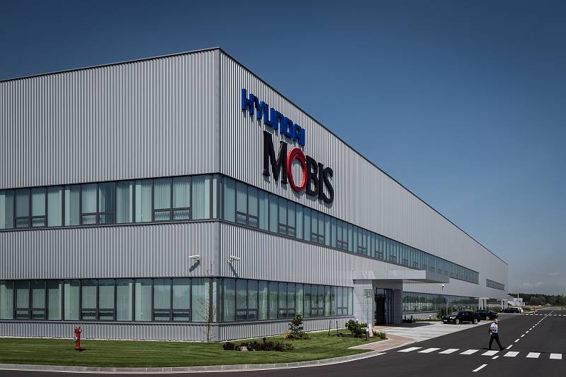 Nově otevřená pobočka Mobis Hyundai v Mošnově, snímek z 29. srpna 2017.