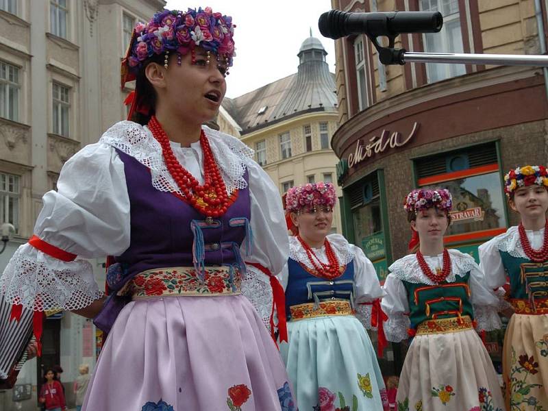 Polský folklór na Kuřím rynku 