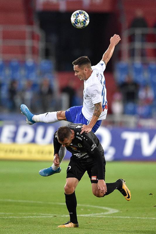 Utkání 3. kola českého fotbalového poháru MOL Cupu: Baník Ostrava - Hradec Králové.