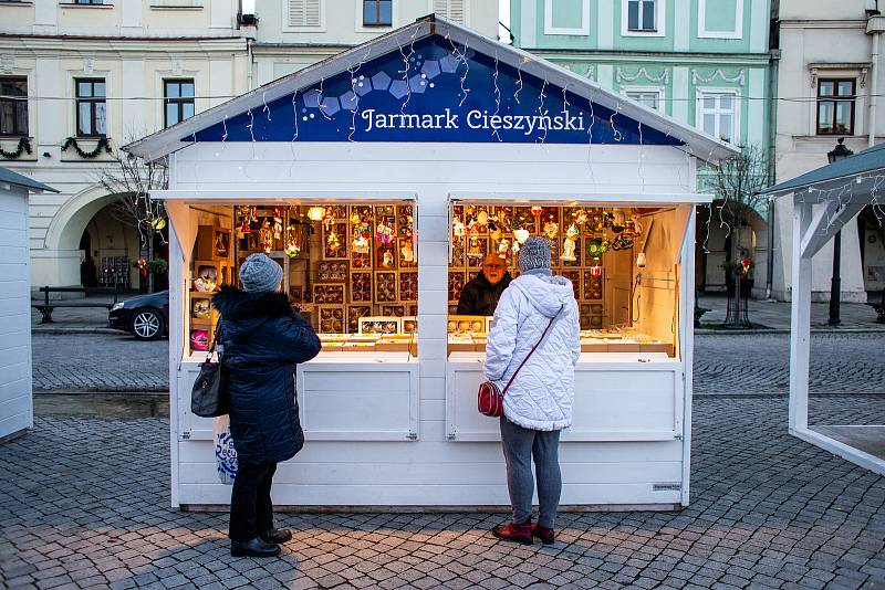 V Polsku začal Jarmark św. Mikołaja, 3. listopadu 2021 v Cieszynie.