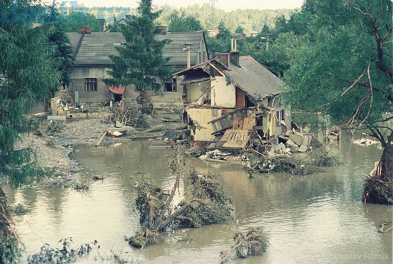 Povodně, 11. července 1997, Ostrava-Koblov.