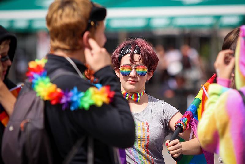 Duhový pochod Pride 2019 v Ostravě.