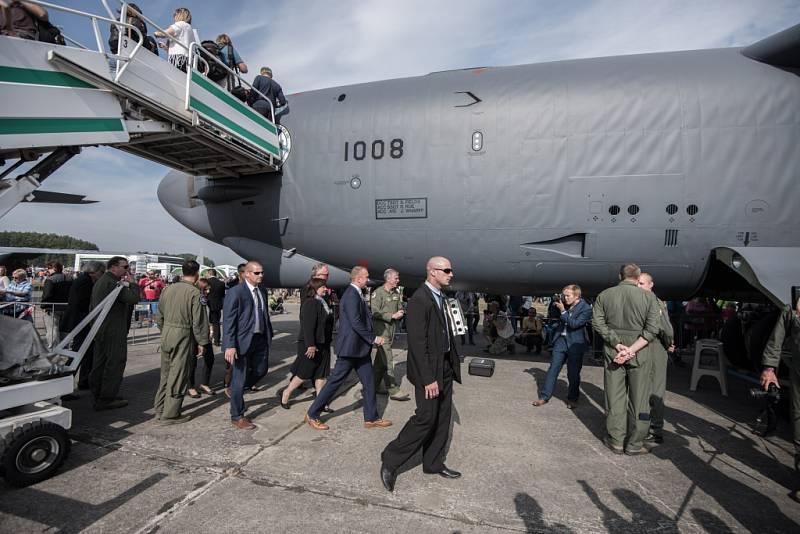 Dny NATO 2015 na ostravském letišti v Mošnově. 