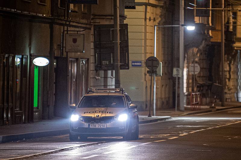 Policie a strážníci, Ostrava, rok 2020. Ilustrační foto.