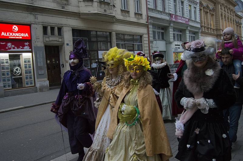 Masopustní průvod, 5. března 2019 v Ostravě.