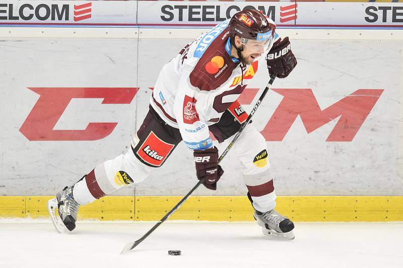 Utkání 29. kola hokejové extraligy: HC Vítkovice Ridera vs. HC Sparta Praha, 8. prosince v Ostravě.