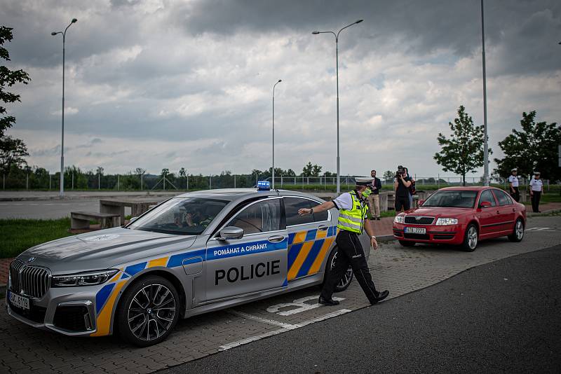 Policie a strážníci, Ostrava, rok 2020. Ilustrační foto.