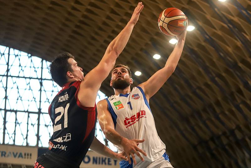 Utkání 3. kola Kooperativa NBL: NH Ostrava - Svitavy, 12. října 2019 v Ostravě.