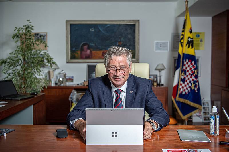 Politik Ivo Vondrák poskytl Deníku rozhovor, 14. srpna 2020 v Ostravě.