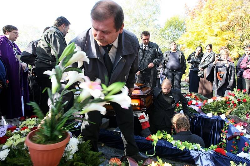 Pohřeb olašského krále Jana Lipy v Ostravě.