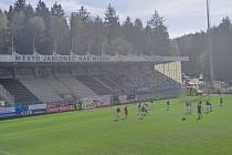 Před zápasem Jablonec - Baník Ostrava.
