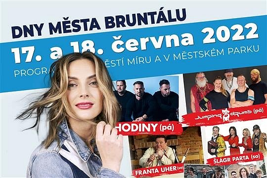 Dny města Bruntál zvou na bohatý program třetího červnového víkendu.