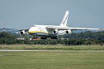 Letadlo Antonov An-124 Ruslan s registrací UR-82073 přistál dne 28. srpna 2020 na Letišti Leoše Janáčka v Mošnově.