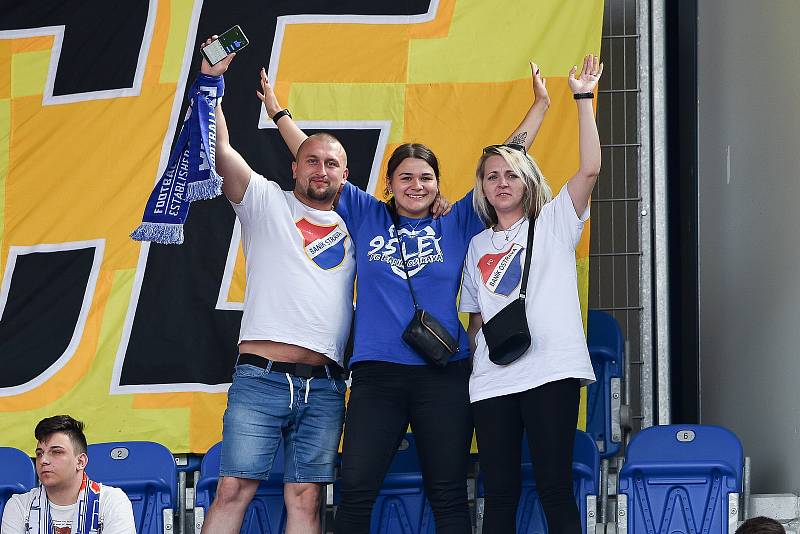 Nadstavba první fotbalové ligy, kvalifikační utkání o Evropskou ligu: FC Baník Ostrava - FK Mladá Boleslav, 1. června 2019 v Ostravě.