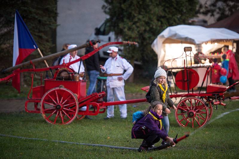 Oslavy 100 let republiky 27. října 2018 v Ostravě.