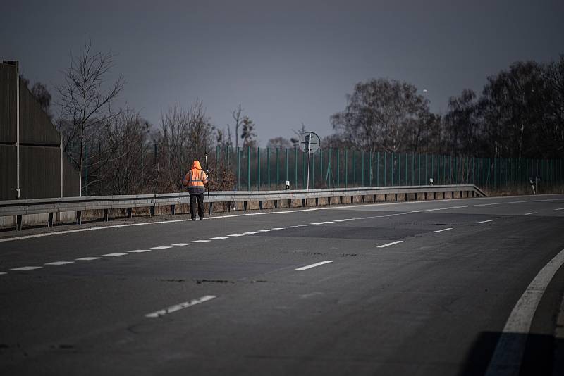 Na ostravské části dálnice D1 v pondělí 4. dubna začaly finální opravy zvlněného úseku v oblasti Antošovické odpočívky.