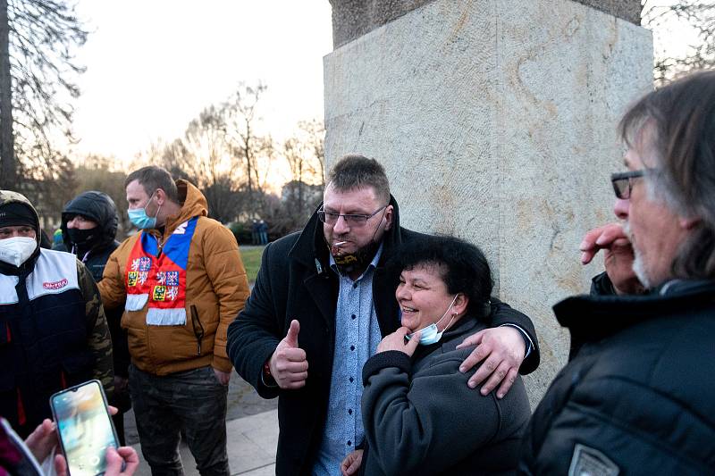 Procházka s Volným blokem, kterou pořádá Lubomír Volný (Poslanec Parlamentu České republiky), se uskutečnila 20. března 2021 v Ostravě.