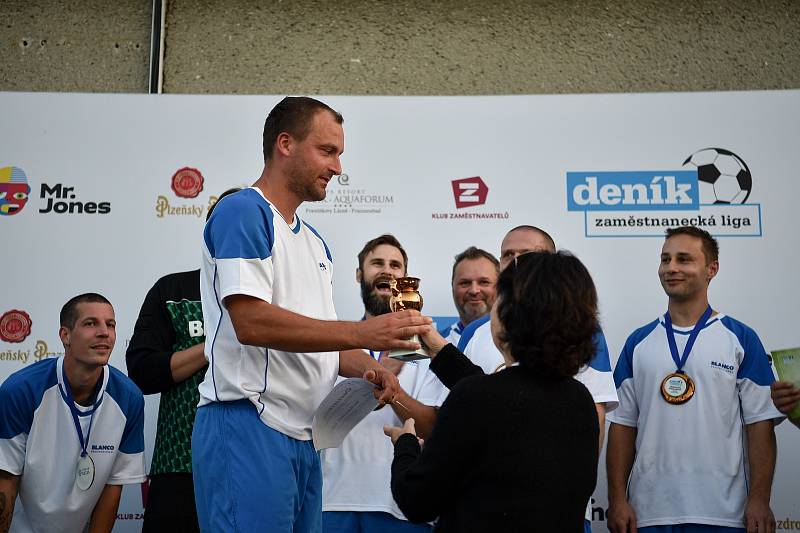 Zaměstnanecká liga Deníku, 22. září 2020 v Palkovicích. Tým Blanco Professional.