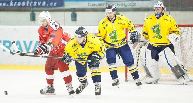 Semifinále 2. ligy, pátý zápas: HC RT TORAX Poruba – Draci Šumperk 4:1