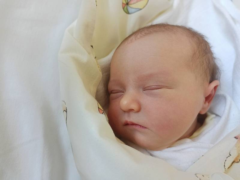 Amálie Baronová, Horní Tošanovice, narozena 18. října 2021 v Třinci, váha 3600 g. Foto: Gabriela Hýblová