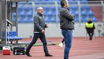 Utkání 30. kola první fotbalové ligy: FC Baník Ostrava - FK Jablonec, 20. dubna 2022 v Ostravě. Trenér Jablonce Petr Rada.