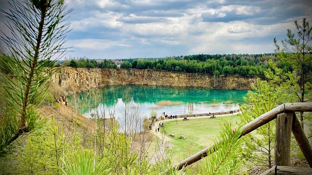 Park Gródek v Jaworzně, Polsko, 7. 5. 2022