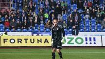 Brankář Petr Vašek. II. liga, 15. kolo:  Baník Ostrava - Sigma Olomouc 1:0