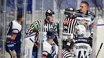 Utkání 8. kola hokejové extraligy: HC Vítkovice Ridera - HC Energie Karlovy Vary, 9. října 2020 v Ostravě. (zleva)