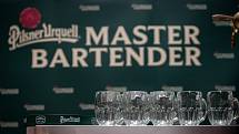 Soutěž výčepních Pilsner Urquell Master Bartende v Ostravě.