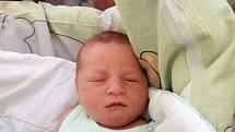 Tobiáš Halamíček, Brušperk, narozen 9. června 2021 v Havířově, míra 50 cm, váha 3300 g.