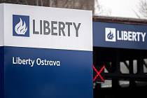 Liberty Ostrava - hlavní brána, 17. ledna 2024, Ostrava.