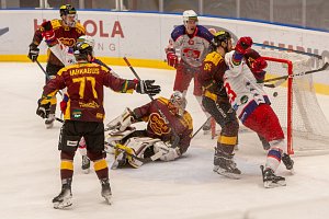 Hokejisté Poruby vyhráli 2. čtvrtfinále play-off Chance ligy nad Duklou Jihlava a srovnali sérii na 1:1. Utkání sledovalo v ostravské RT Torax Aréně 2768 diváků.