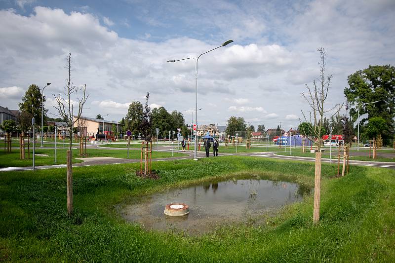 Nově otevřené dopravní hřiště 6. zaří 2019 v Ostravě.
