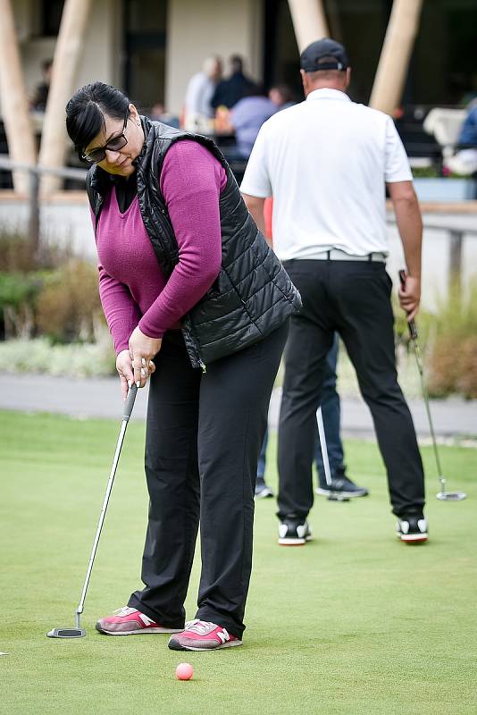 Golfový turnaj Deník Cup v Golf Parku Lhotka.