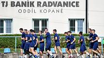 Příprava fotbalového klubu FC Baník Ostrava, 17. června 2019 v Radvanicích.