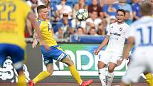 Utkání 3. kola první fotbalové ligy: FC Baník Ostrava - FK Teplice, 26. července 2019 v Ostravě. Na snímku Adam Jánoš.