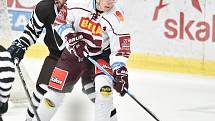 Utkání 28. kola hokejové extraligy: HC Vítkovice Ridera - HC Sparta Praha, 21. prosince 2018 v Ostravě.