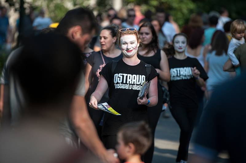 Festival v ulicích 2018 na Slezskoostravském hradě, 29. června 2018 v Ostravě.