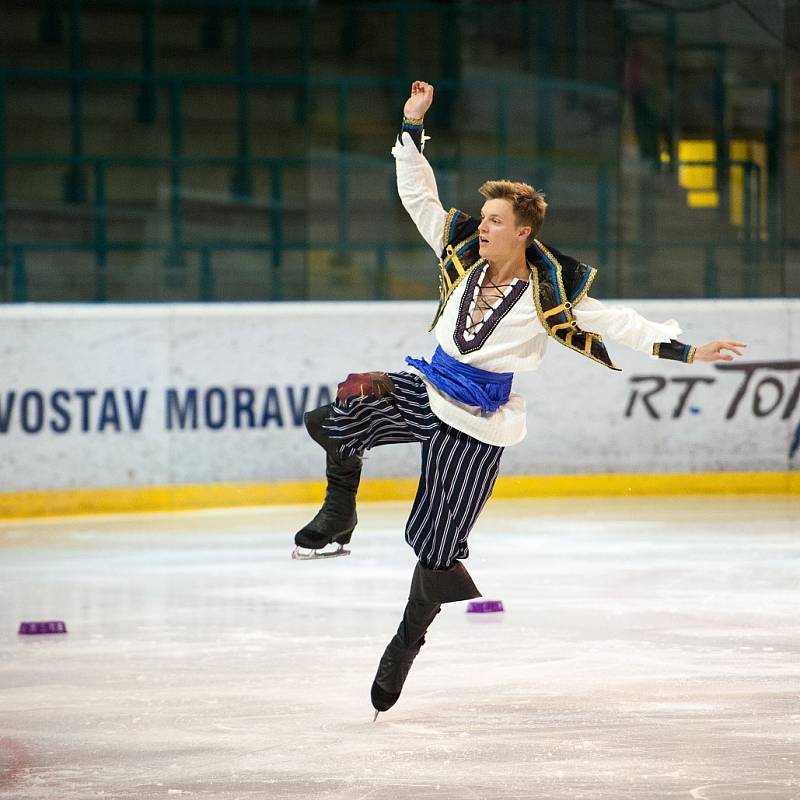 Zkouška krasobruslařů z show Jen počkej, zajíci! 