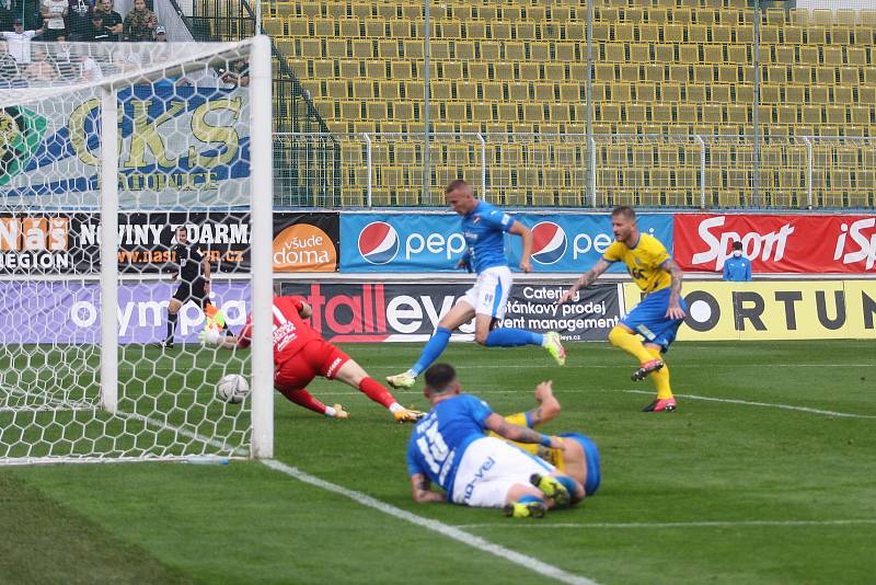 Tepličtí fotbalisté prohráli po reprezentační přestávce s Baníkem Ostrava 1:2