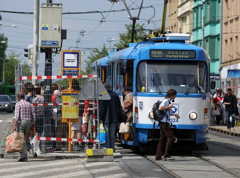 Oprava Frýdlantských mostů v centru Ostravy potrvá až do října