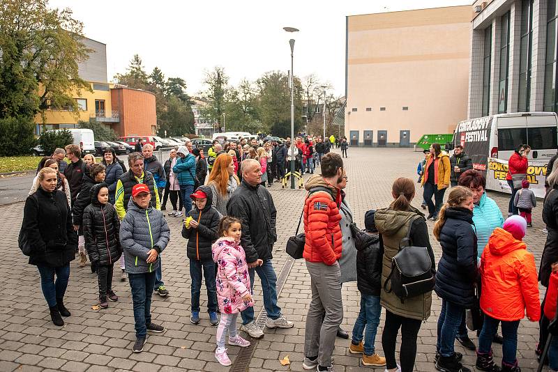 Ostrava ČokoFest 2019 na výstavišti Černá louka. 2.listopadu 2019 v Ostravě.