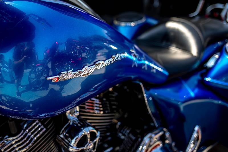 Motorkářská vyjížďka z Harley-Davidson Ostrava, 13. června 2020 v Ostravě.