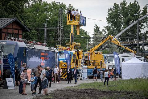 Mezinárodní železniční veletrh Rail Business Days, 5. června 2023, Trojhalí Karolina, Ostrava.