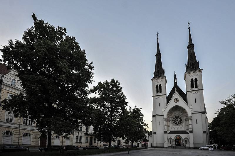 Noc kostelů v kostele Neposkvrněného početí Panny Marie v Ostravě-Přívoze.