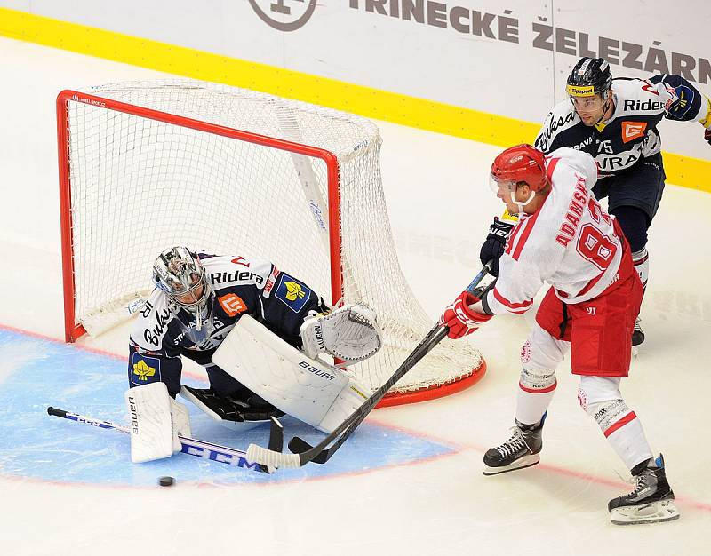 Steel Cup: Oceláři Třinec – Vítkovice 2:3.