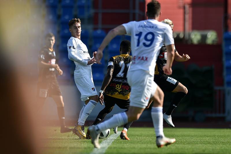 Přípravné utkání, FC Baník Ostrava - 1.SC Znojmo FK, 12. října 2018 v Ostravě.