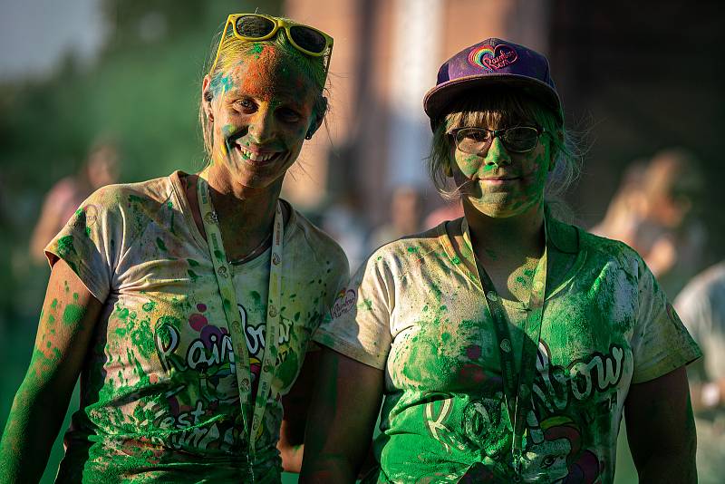 Rainbow Run v Dolní Oblasti Vítkovice, 11. zaří 2021 v Ostravě.