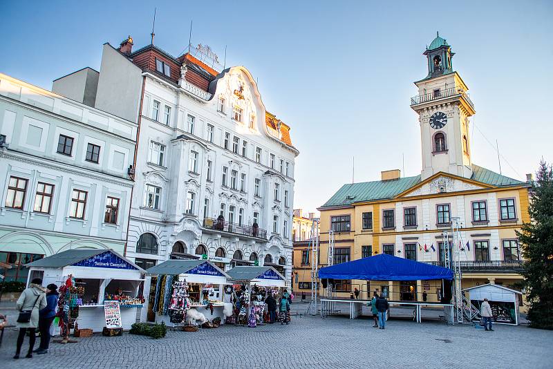 V Polsku začal Jarmark św. Mikołaja, 3. listopadu 2021 v Cieszynie.